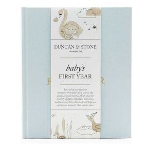 Baby's First Year Journal - Light Blue